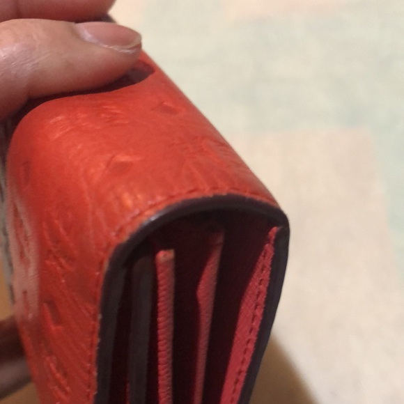 SOLD❤️Authentic MCM 3 fold leather wallet - Picture 6 of 16